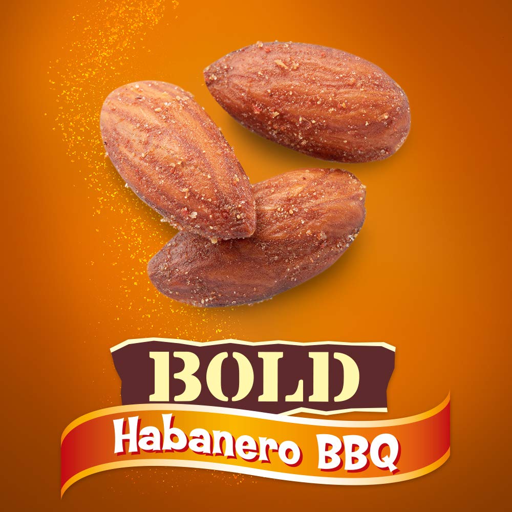Blue Diamond Almonds Bold Habanero BBQ, 6-ounce (Pack of 3)