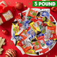 Bulk Christmas Chocolate Candy Variety Pack - 5 Pound Bag of Individually Wrapped Assorted Milk Chocolate Candies for Trick or T