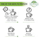 50 Bags Lemon Verbena Tea Dried Cut Leaves Herb Cedron (Aloysia Citrodora) - 50 Count 1.5G Lemon Beebrush Loose Leaf Herbal Tea