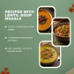 Pride Of India Lentil Soup Masala Spice Blend – 7 oz Dual Sifter Bottle – Ideal for Vegans & Vegetarians