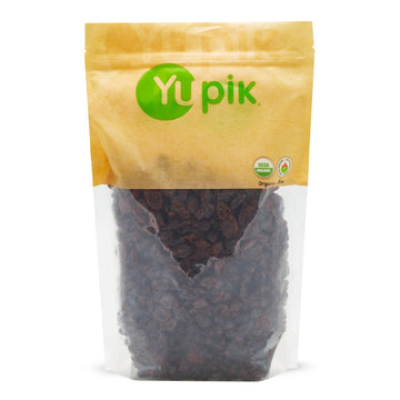 Yupik Organic Cranberries, Apple Juice Infused, 2.2 lb, Pack of 6, Non-GMO, Gluten-Free, Vegan, Kosher, Dried Fruits, No Added S