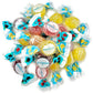 Sweetgourmet Sugar-Free Italian Assorted Fruit Jellies | Individually Wrapped | 2 Pounds