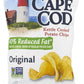 Cape Cod Kettle Cooked Potato Chips- Satisfying, All Natural And Kettle Cooked 8 Oz. Bags (40% Reduced Fat, 3 Bags)
