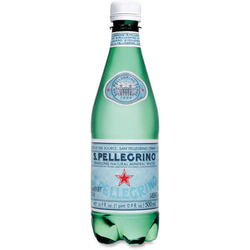 San Pellegrino Sparkling Natural Mineral Water, 25.3-ounce glass bottles (Pack of 12)