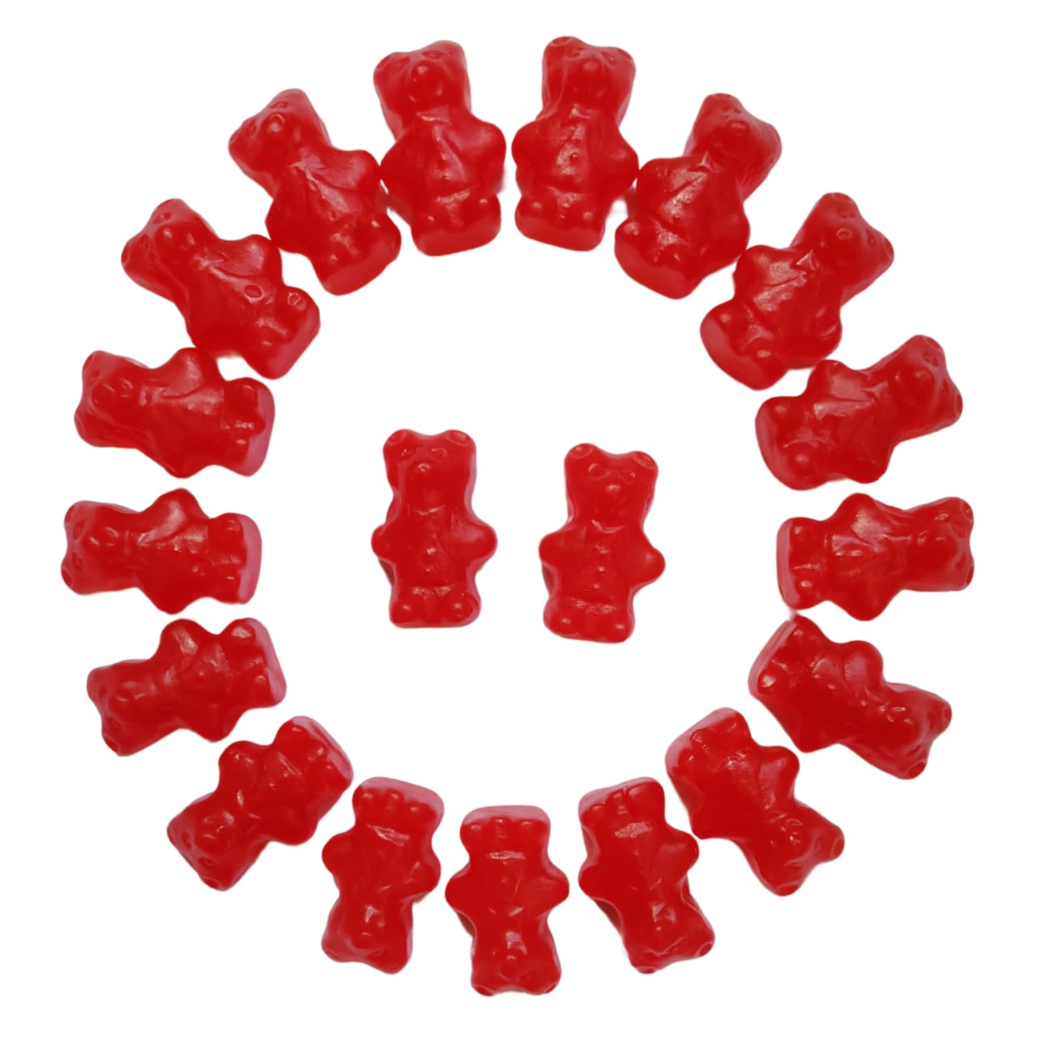 JuJu Cinnamon Bears - Bulk Candy Bag of Spicy Gummy Candy - Chewy Cinnamon Candy - Sweet Treat Snacks for Adults & Kids - Hot Gu