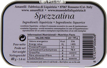 Amarelli, Rossa Liquorice Tin, 1.4 Ounce