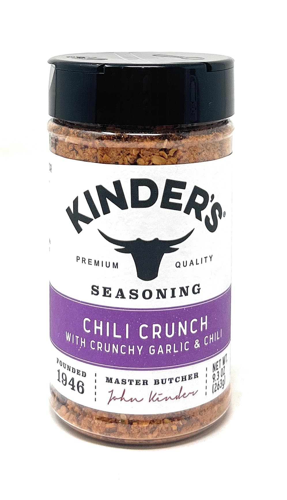 Kinders Chili Crunch Seasoning 9.3 oz - 1 bottle