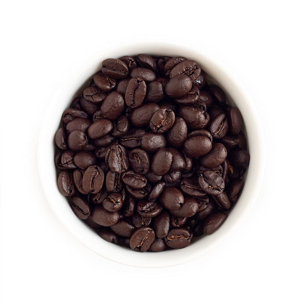 Fresh Roasted Coffee Dark Kenya AA Whole Bean, Dark Roast, 2 lb (32 oz), Kosher