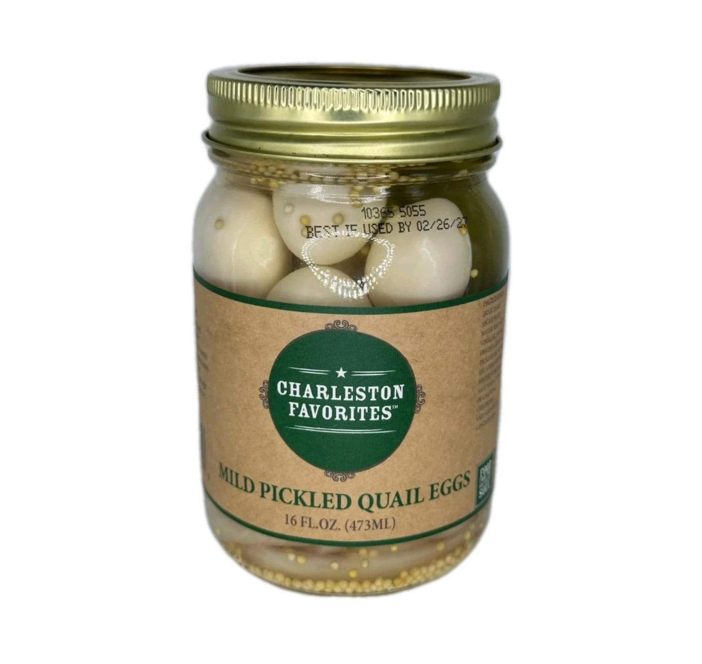 Generic Mild Pickled Quail Eggs, 16 fl oz, Pack of 2