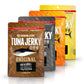Kaimana Jerky Ahi Tuna Fish Jerky - All Natural, Wild Caught, 4 Pack Variety, 2.75 Ounce