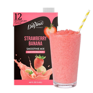 Davinci Gourmet Strawberry Banana Smoothie, 48 Fluid Ounces (Pack Of 1)