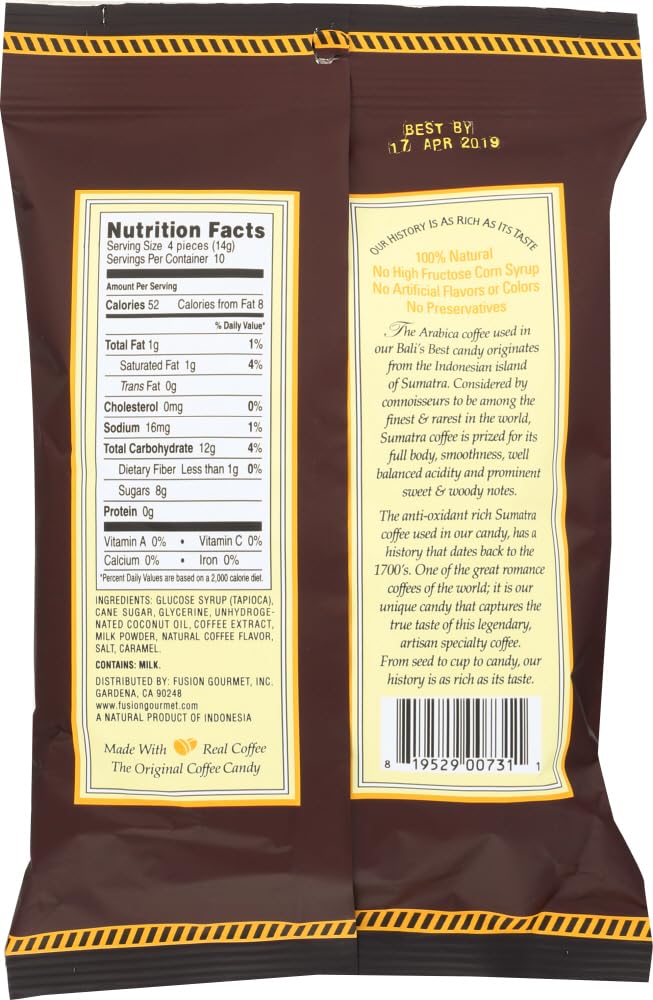 Bali'S Best Espresso Candy 5.3-Ounce (Pack Of 6)