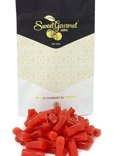 Sweetgourmet Finnska Strawberry Bites | Finnish Licorice Bulk Candy | 1 Pound