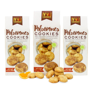 Too Good Gourmet Hispanic Cookies Assorted: Polvorones Cookies Pack of 3, 6oz. Boxes | Irresistibly Sweet, Perfect for Celebrati