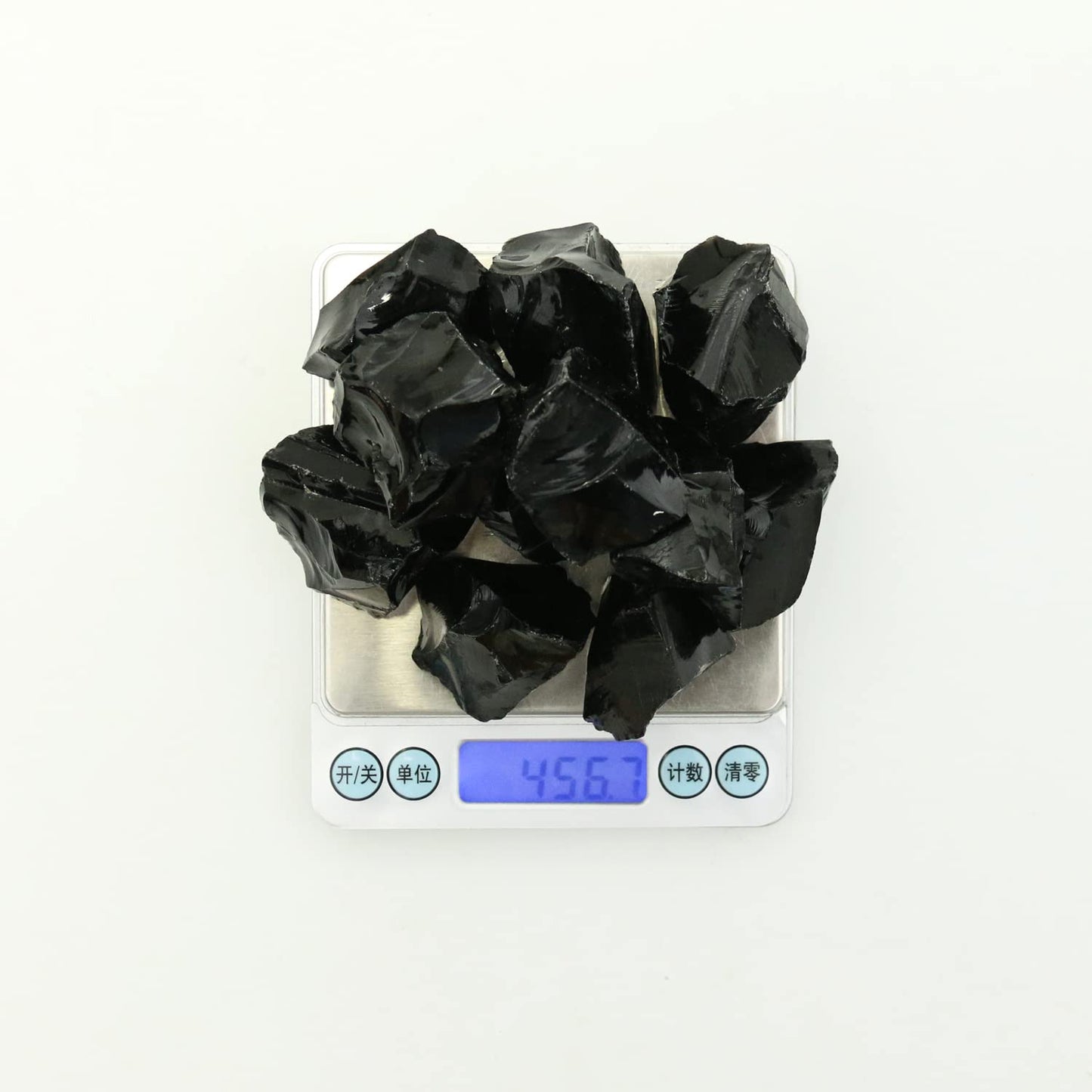 Nvzi Black Obsidian Crystal Rocks, Black Stones Bulk For Wicca, Reiki, And Energy Healing Crystals, Witchcraft Supplies, Rocks F