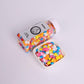 Cokoc Rainbow Love Sprinkles, Edible Hearts for Cake Decorating, 3.17oz