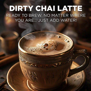 Maud'S Espresso Chai Tea Latte Instant Packets, 16 Ct, 100% Gourmet Blended Tea Leaves, Instant Hot Or Iced Latte - Just Add Wat