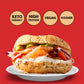 Dinas Confectionery ROYO Bagels - Everything Flavor, Low Carb, Keto-Friendly, High Fiber, Vegan, 6 Pack, Kosher Certified