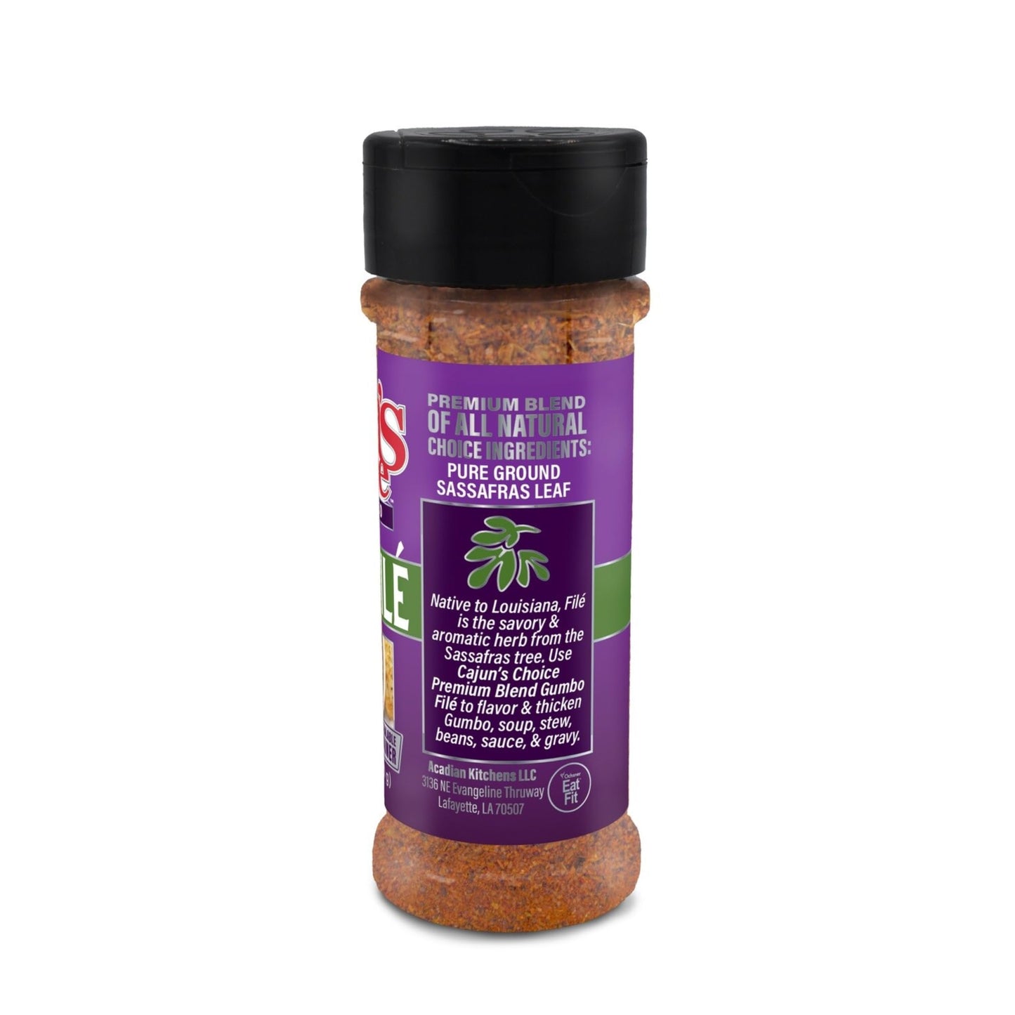 Cajun'S Choice Gumbo File - Authentic Cajun Spice For Gumbo, Jambalaya, And Other Louisiana Dishes - Adds Thickening And Aromati
