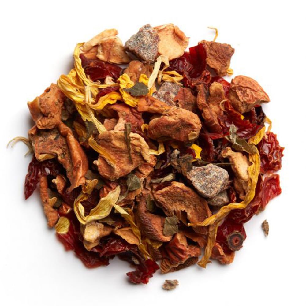 Palais des Thés Herbal Tea - French Garden, Caffeine-Free, Pear & Blackberry, 15 Count Cotton Tea Bags