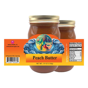 Beachsquatch Peach Butter, 19 ounces - 2 Pack
