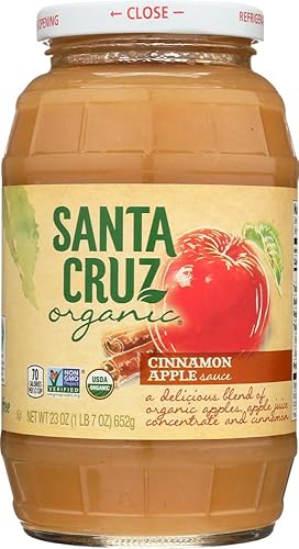 Santa Cruz Organic Applesauce Og Cinnamon 23-Ounce (Pack Of 6)