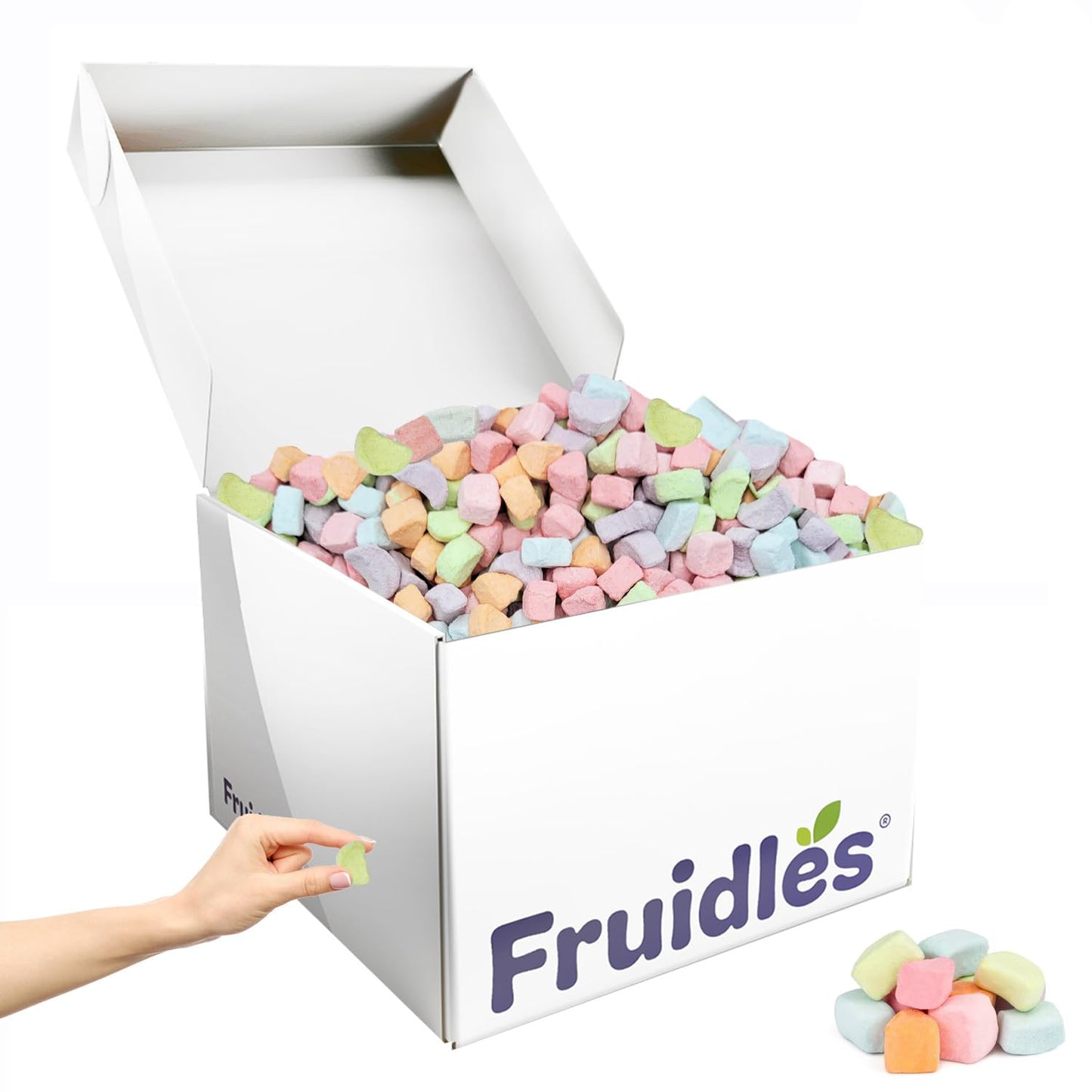 Fruidles Dehydrated Marshmallows in Resealable Bag - Mini Marshmallow Bits for Great Toppings (5 Pounds (Bulk)