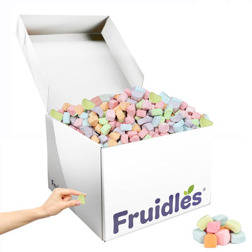 Fruidles Dehydrated Marshmallows in Resealable Bag - Mini Marshmallow Bits for Great Toppings (5 Pounds (Bulk)