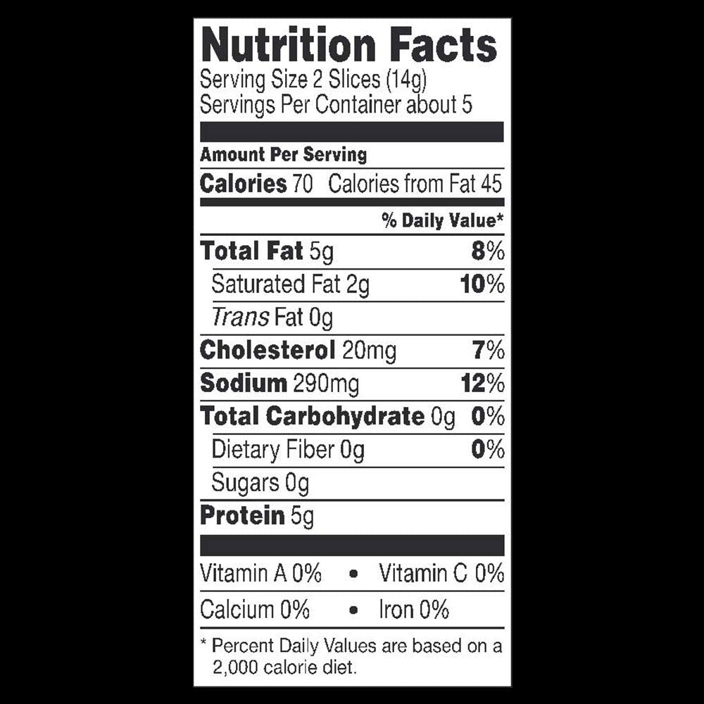 HORMEL BLACK LABEL Thick Cut Fully Cooked Bacon  2.52 oz