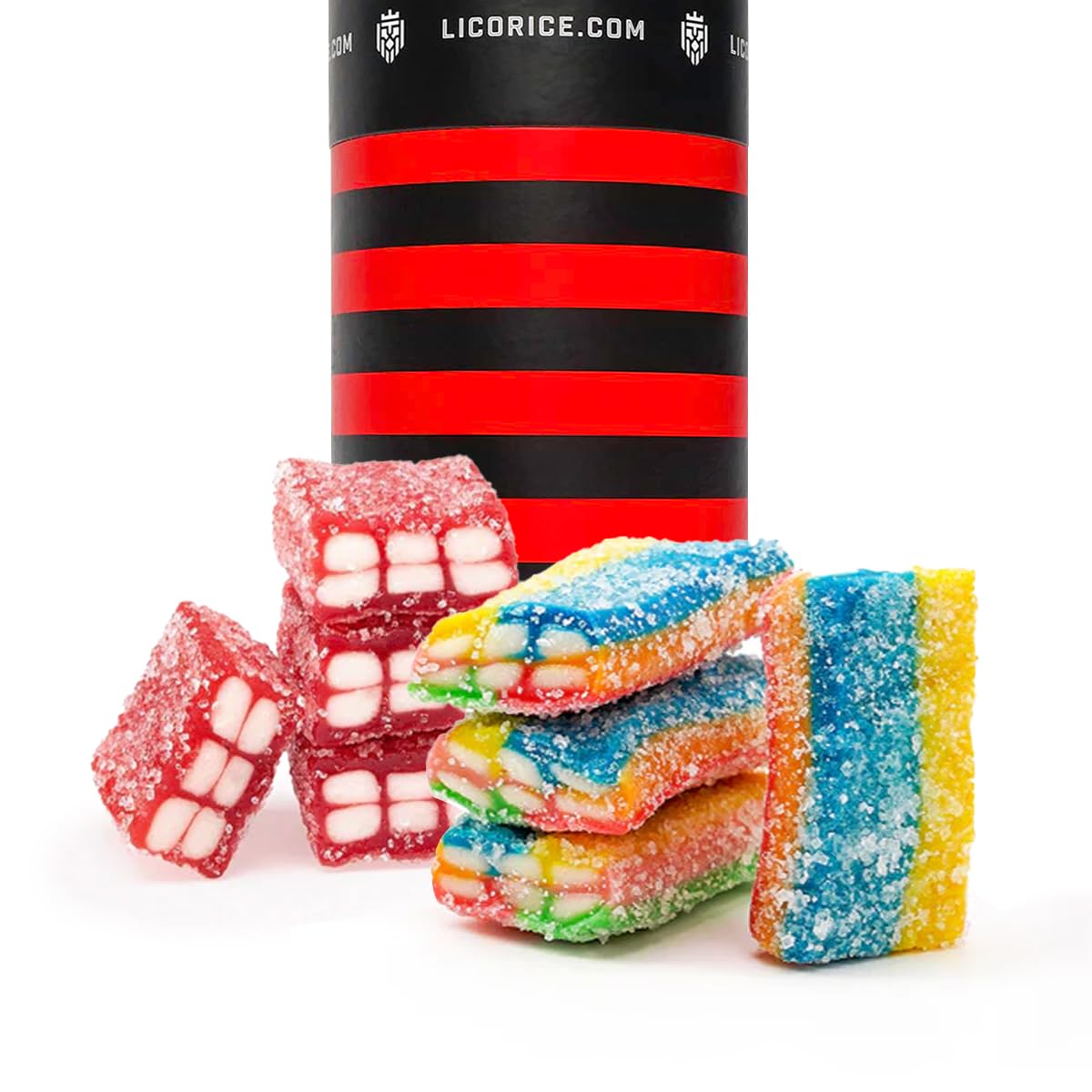 Licorice.com Gourmet Licorice Candy Duo Pack - Sarahs Favorite & Sweet n Sour Petites