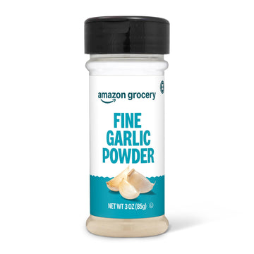 Amazon Grocery Fine Garlic Powder, Pack of 1, 3 Oz, Packaging May Vary