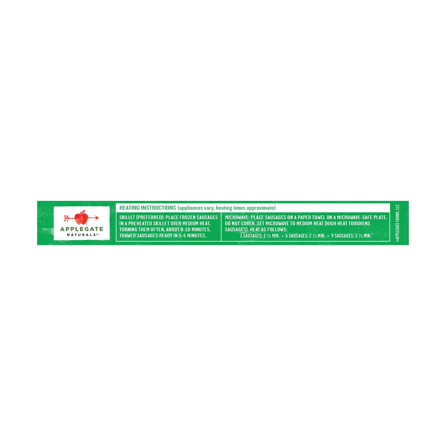 Applegate Farms, Chicken Sausage Link Breakfast Sage Frozen, 7 Ounce