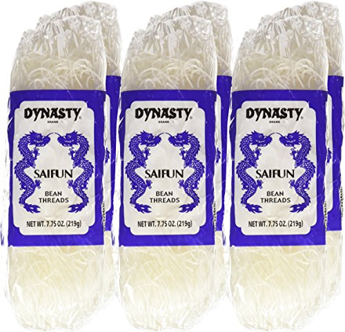 Dynasty Saifun Bean Thread Noodles, 7.75-Ounce (Pack Of 6)