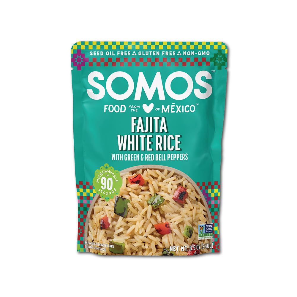 SOMOS Fajita White Rice, 8.5 OZ