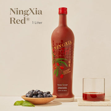 Young Living NingXia Red Antioxidant Drink, Superfruit dietary product, 25.35 fl oz, Pack of 2