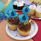 West Florida Secondary Logo Cupcake Picks Toppers Decoration Set Of 6