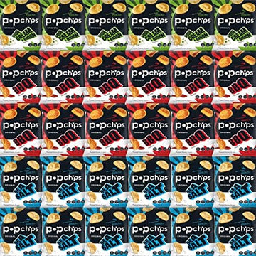 Pop Chips Variety Pack - 15 Count / 0.8 Oz By Bussin Boxes