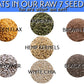Gerbs Raw Super 7 Seed Snack Trail Mix 4 Lbs. | Top 14 Food Allergy Free | Resealable Bulk Bag | Made In Usa | Raw Pumpkin | Sun