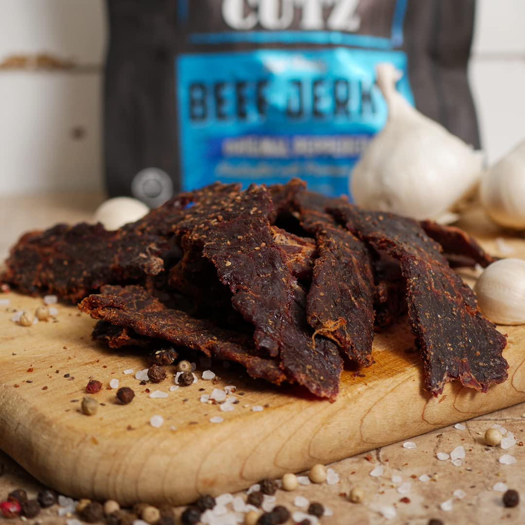 Original Peppered Beef Jerky | Tender, Flavorful, Easy To Chew Premium Craft Jerky With 36G Protein Per Bag, High Protein Snacks