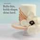 Satin Ice White Gum Paste, Vanilla, 5 Pounds
