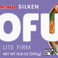 Mori-Nu Silken Tofu Lite Firm | Velvety Smooth And Creamy | Low Fat, Gluten-Free, Dairy-Free, Vegan, Made With Non-Gmo Soybeans, Ksa Kosher Parve | Shelf-Stable | Provides Protein | 12.3 Oz X 12 Packs