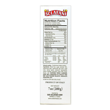 Biscotti Cookies 7 Oz (200 Grams) Boxes (12 Almond)