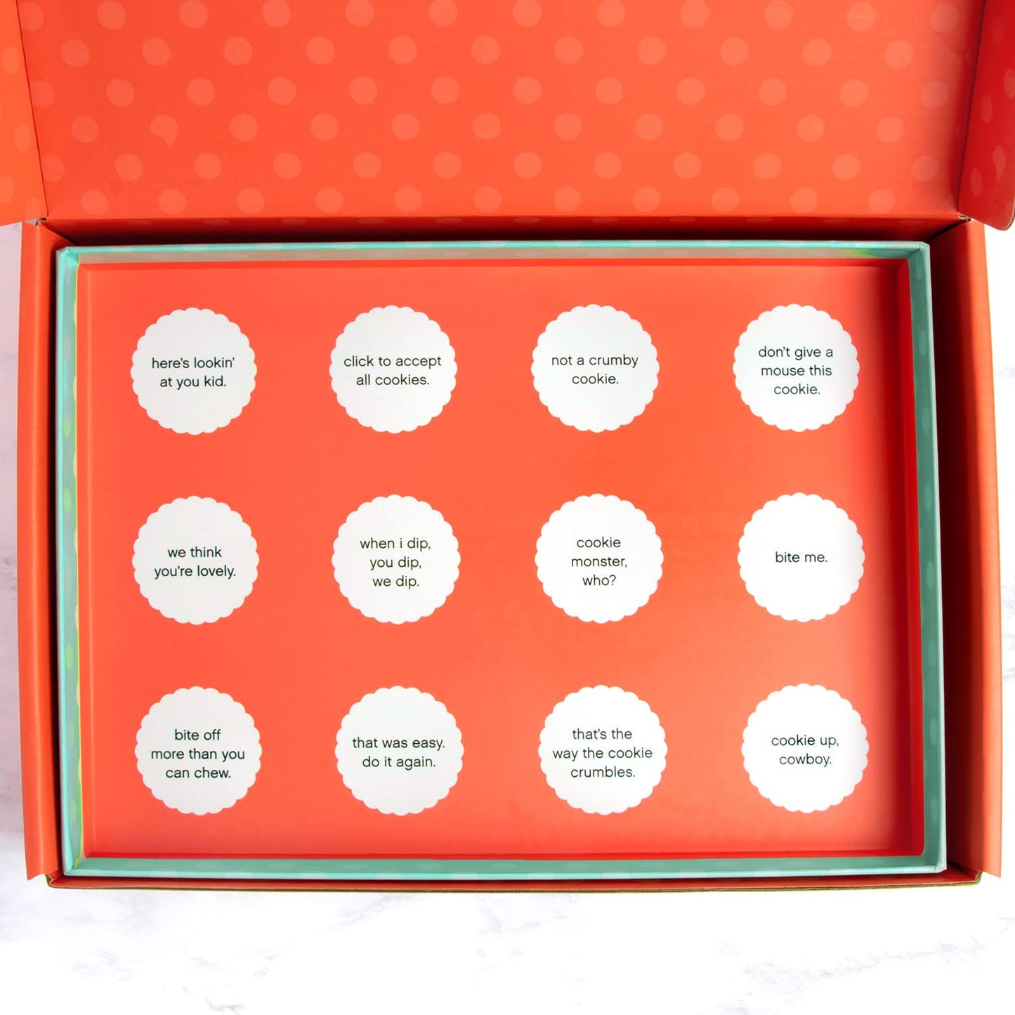 A Gift Inside Deluxe Chocolate Covered Oreos - 12 Piece Assortment - Milk, White, Dark