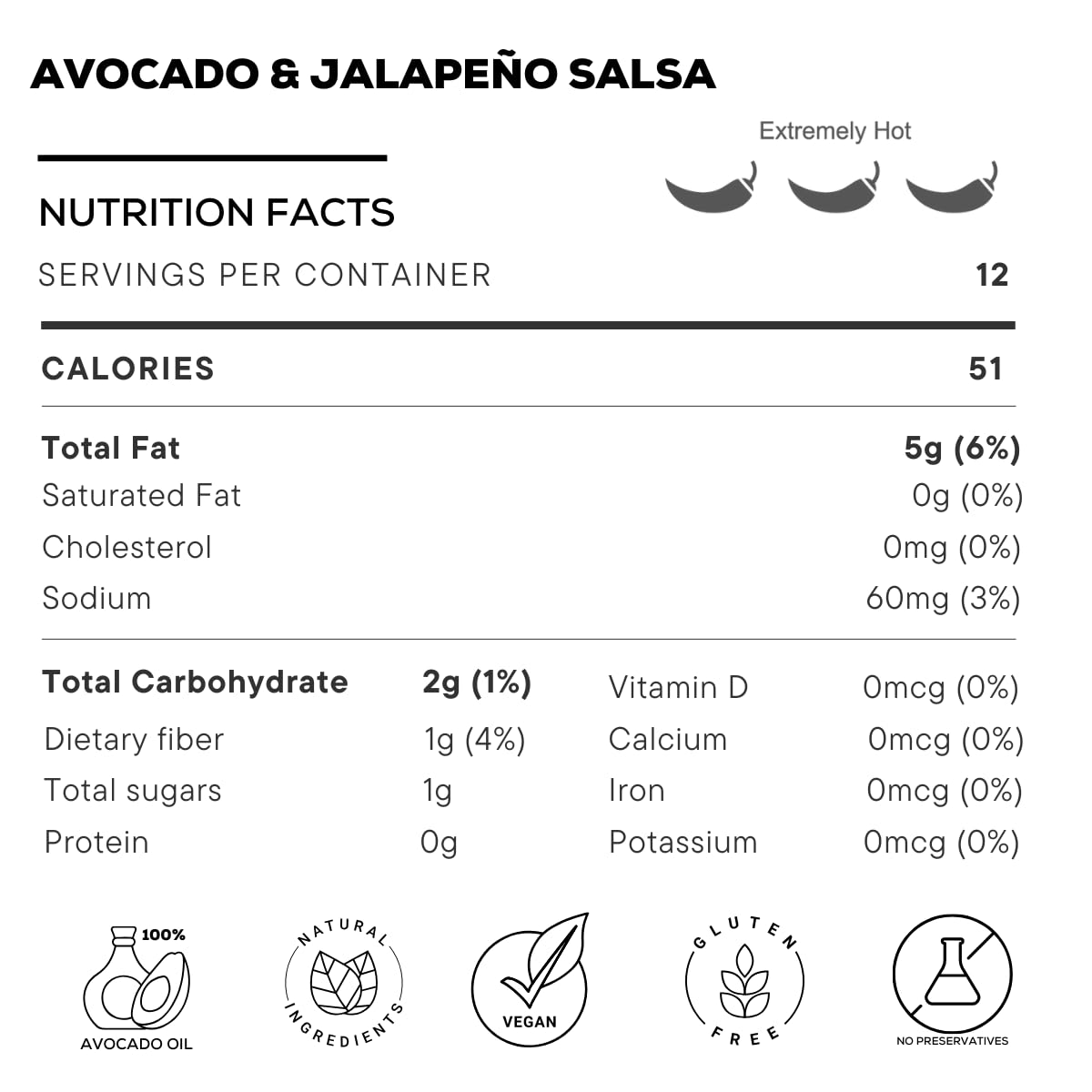 Patricia Quintana Avocado & Jalapeo Salsa - Authentic Artisanal Mexican Ingredients, Made With Keto Friendly Virgin Avocado Oil.