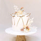 20 Pack Bow Cupcake Toppers Valentine'S Bowknot Ribbons Coquette Brown Bow High Footed Cup Balloon Wall Party Decorations Bridal