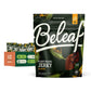 Beleaf Jalapeño Plant-Based Jerky: High-Protein Snack – Healthy And Flavorful Vegan Jerky For On-The-Go Energy – Tasty Meatless, Vegetarian Meat Alternative (12 Pack)