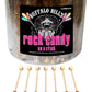 Buffalo Bills Rock Candy Sticks, Brown, 36 Count Tub