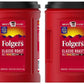 Folger Classic Roast Ground Coffee Medium Roast (43.5 Oz.) - 2 Pack