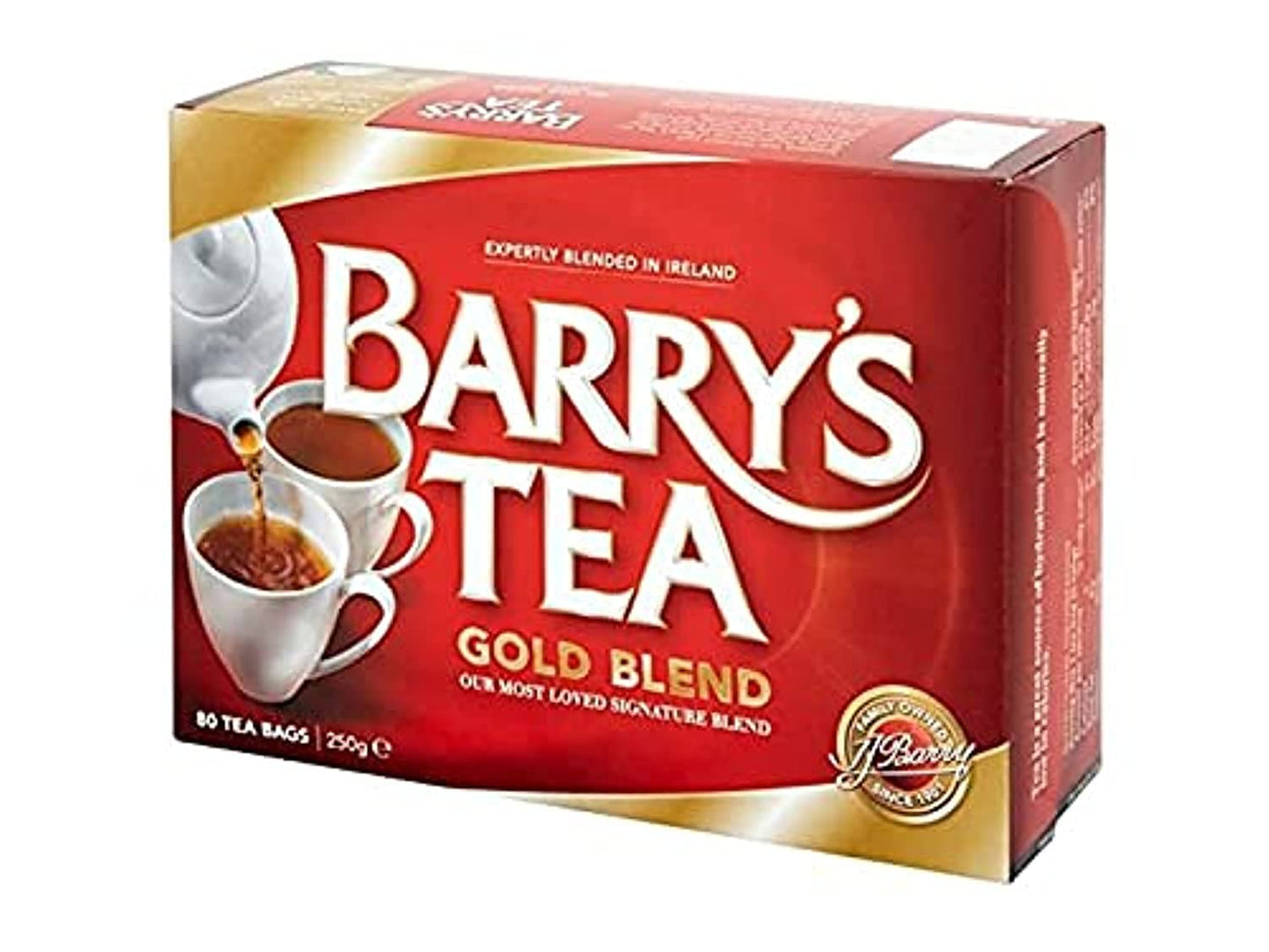 Barry'S Tea Gold Blend - 80 Teabags - 250G - Expertly Blended In Ireland