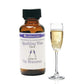 LorAnn Sparkling Wine Flavoring, 1 Ounce Bottle, Clear, Model 0550